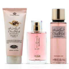 Choco Musk Marshmallow 3-Piece Perfume Gift Set by Al Rehab (Gift Set)