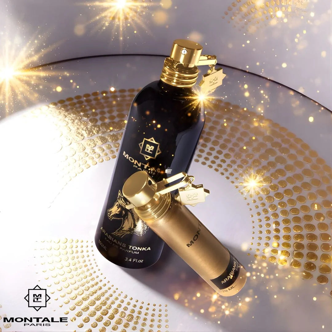 Holiday Gift Set Arabians Tonka Eau de Parfum Sprays 100ml (3.4 oz) & 20ml (0.6 oz) by Montale