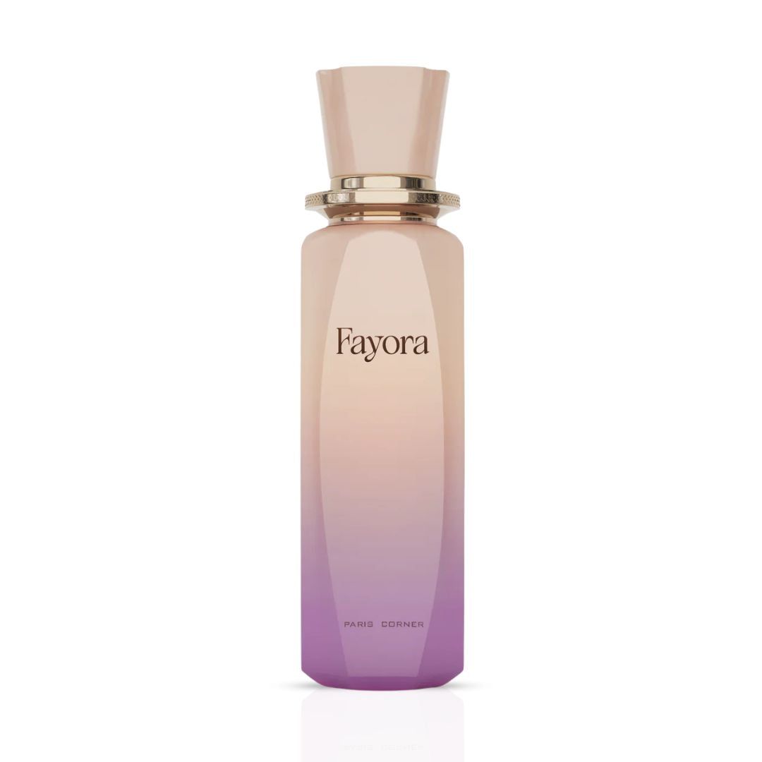 Fayora Eau de Parfum Spray by Paris Corner, 100ml bottle with elegant packaging and floral fragrance design.