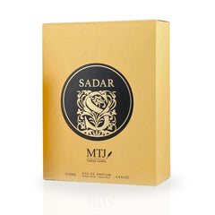 Sadar EDP Spray 100ML (3.4OZ) by MTJ | Long Lasting, Refreshing, Aquatic, Woody, Luxurious Unisex Scent.