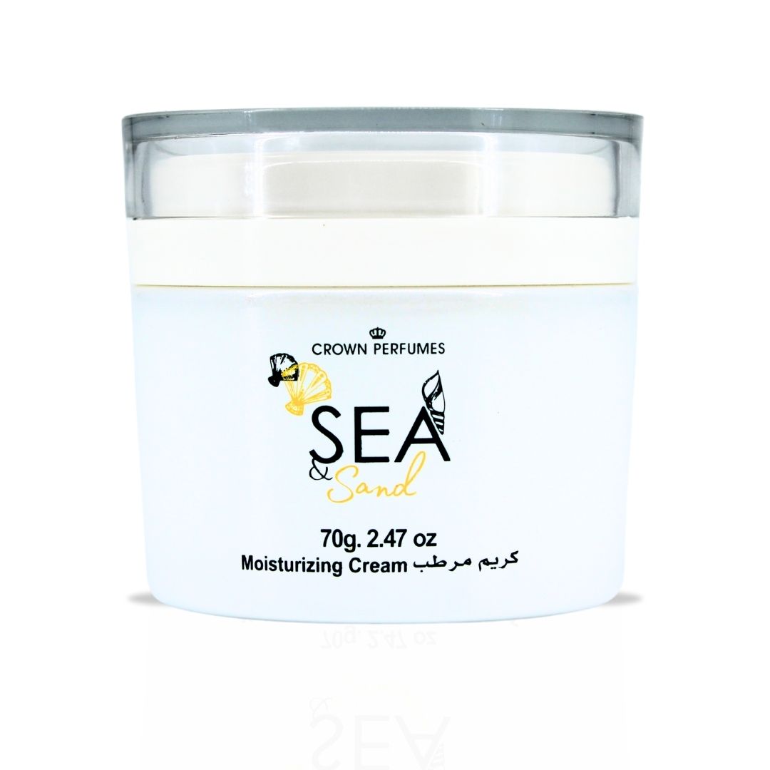 Sea & Sand Moisturizing Cream 70GMS By Al Rehab | Extra Nourishing, Smoothing, Replenishes Dry Skin, Exquisite Fragrance.
