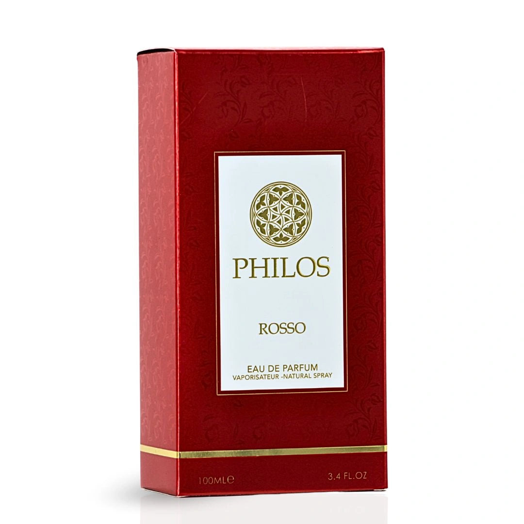 Philos Rosso Eau de Parfum Spray 100ml (3.4 oz) by Maison Alhambra