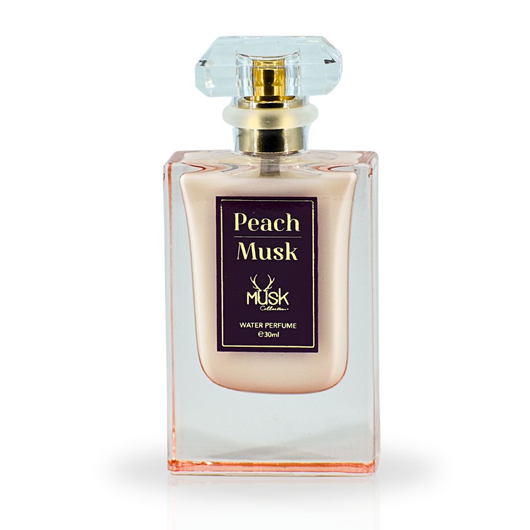 PEACH MUSK WATER PERFUME 30ML (1.01 OZ) By Hamidi | Indulge In Exquisite Blend Of Enchanting Aroma.