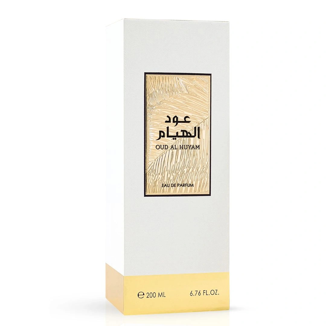 Oud Al Huyam EDP Spray 200ML (6.76 OZ) by Rasasi | Long Lasting, Refreshing, Floral, Luxurious Unisex Scent.