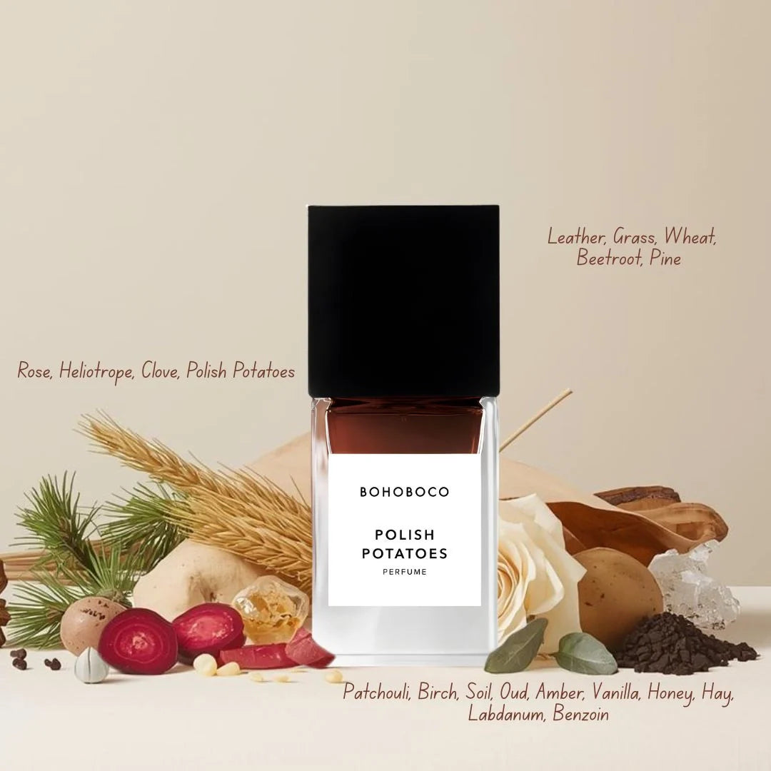 Polish Potatoes Eau de Parfum Spray 50ml (1.7 fl oz) by Bohoboco - Intense Oud
