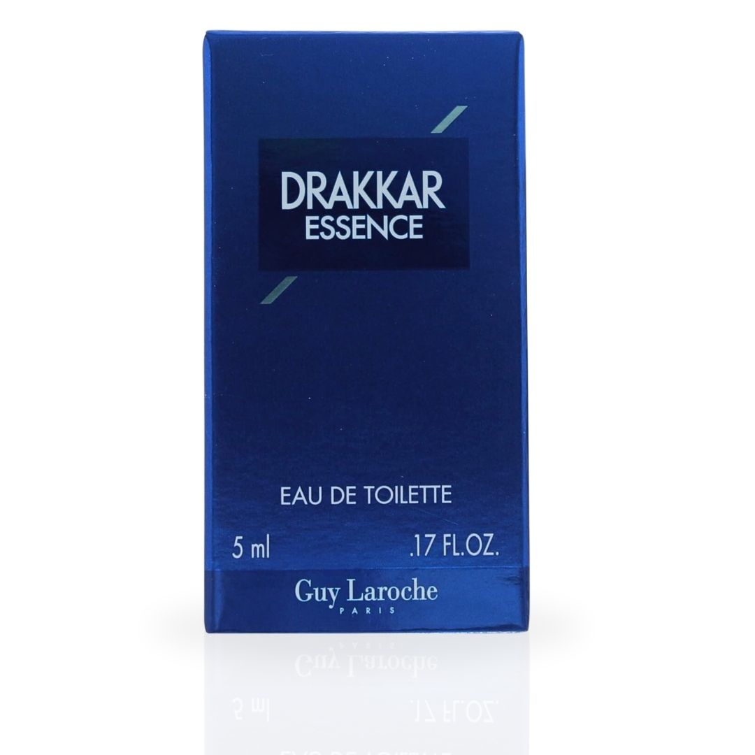 Drakkar Essence Cologne EDT 5ML (0.17 OZ) by Guy Laroche | Long Lasting & Luxurious, Fragrance Miniatures.