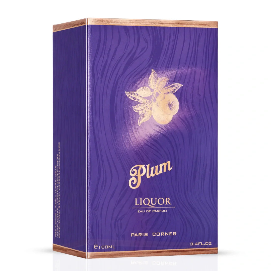 Plum Liquor Eau de Parfum Spray 100ml (3.4 oz) by Paris Corner
