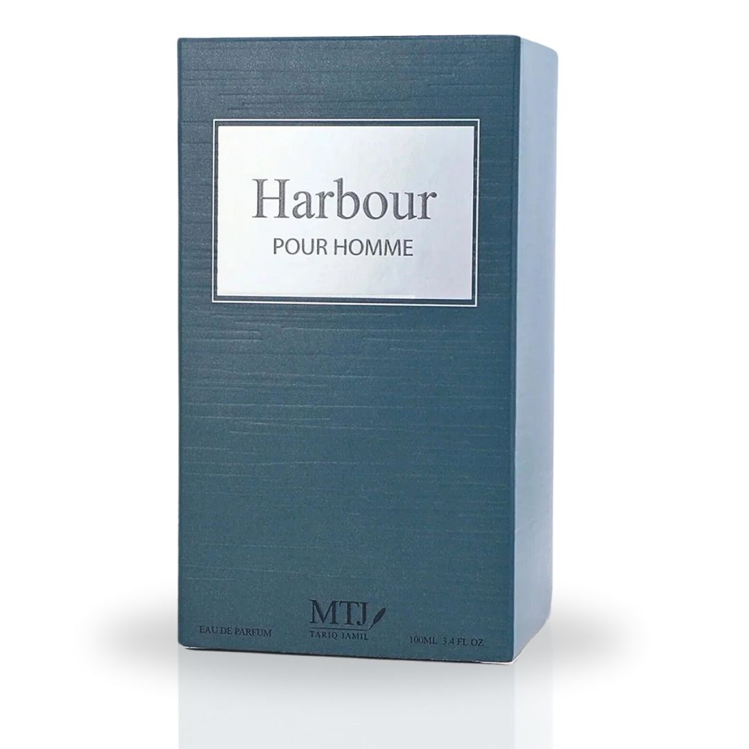 Harbour Pour Homme EDP Spray 100ML (3.4OZ) by MTJ | Long Lasting, Floral, Spicy, Aquatic, Woody, Masculine Scent.