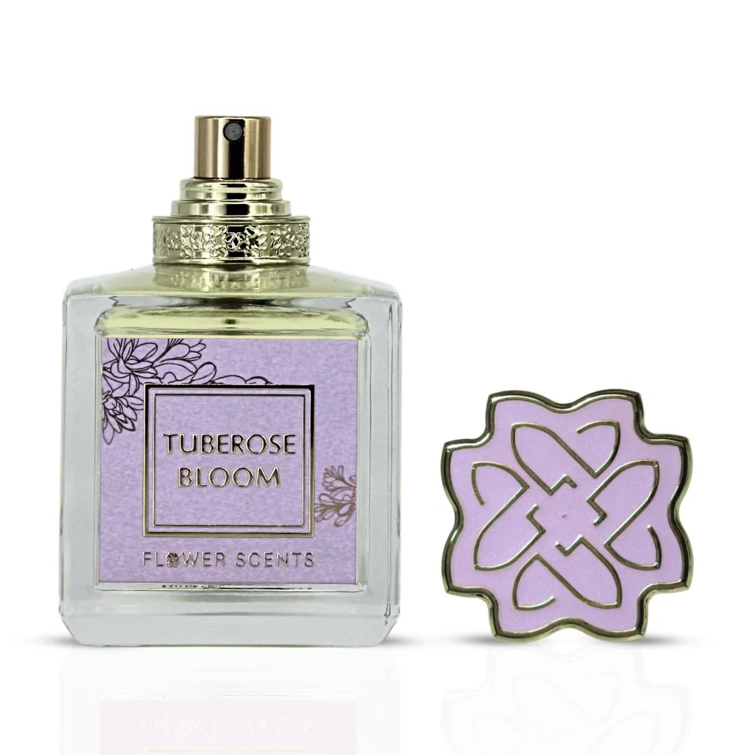 Tuberose Bloom Eau de Parfum Spray 65ml (2.2 oz) by Flower Scents | Creamy Tuberose & Jasmine, Kissed by Citrus, Wrapped in Vanilla & Musk