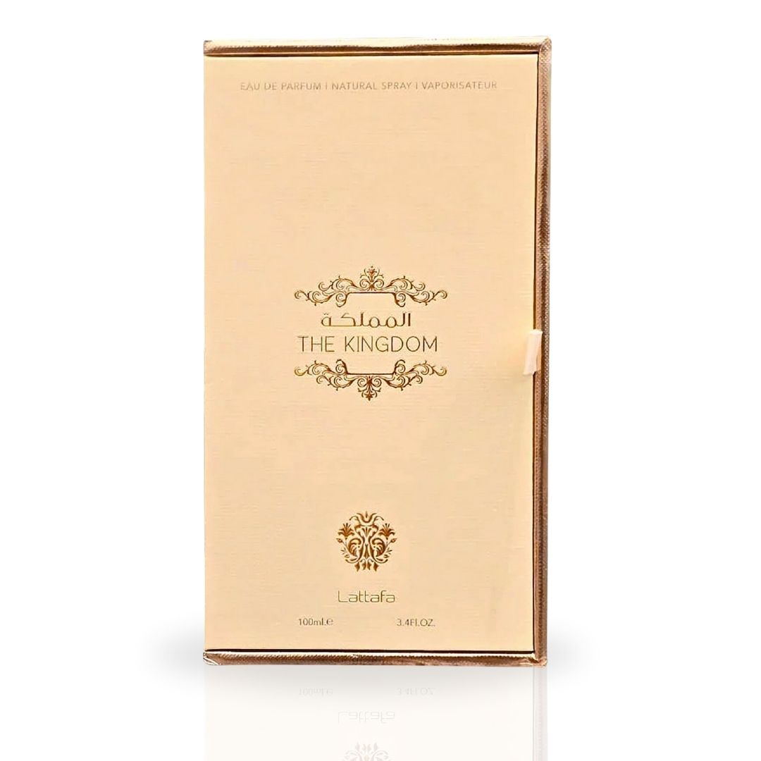 The Kingdom for Women EDP Spray 100ML (3.4 OZ) by Lattafa | Long Lasting, Luxurious, Captivating Fragrances.