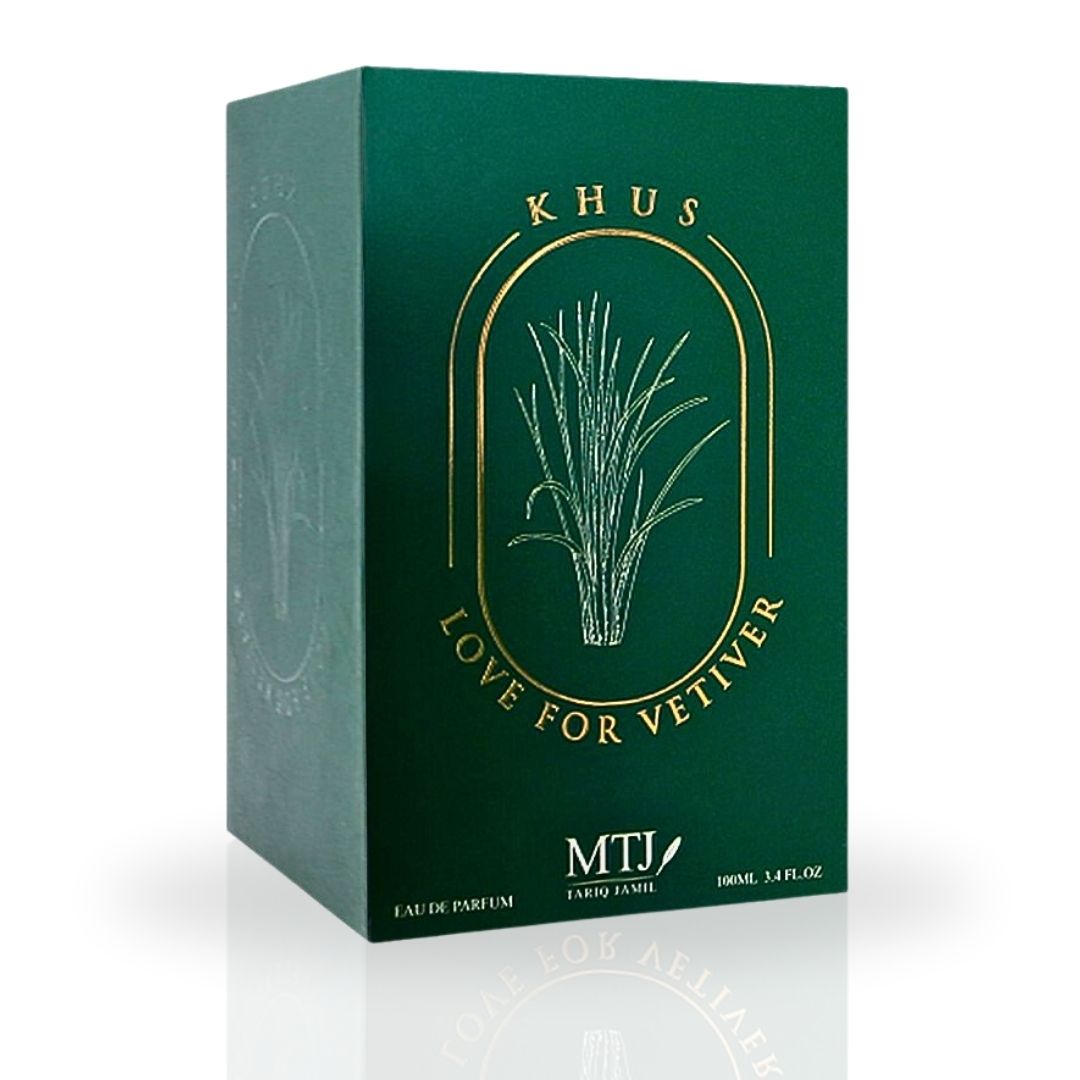 Khus Love For Vetiver EDP Spray 100ML (3.4OZ) by MTJ | Long Lasting, Floral, Warm, Woody, Luxurious Unisex Scent.