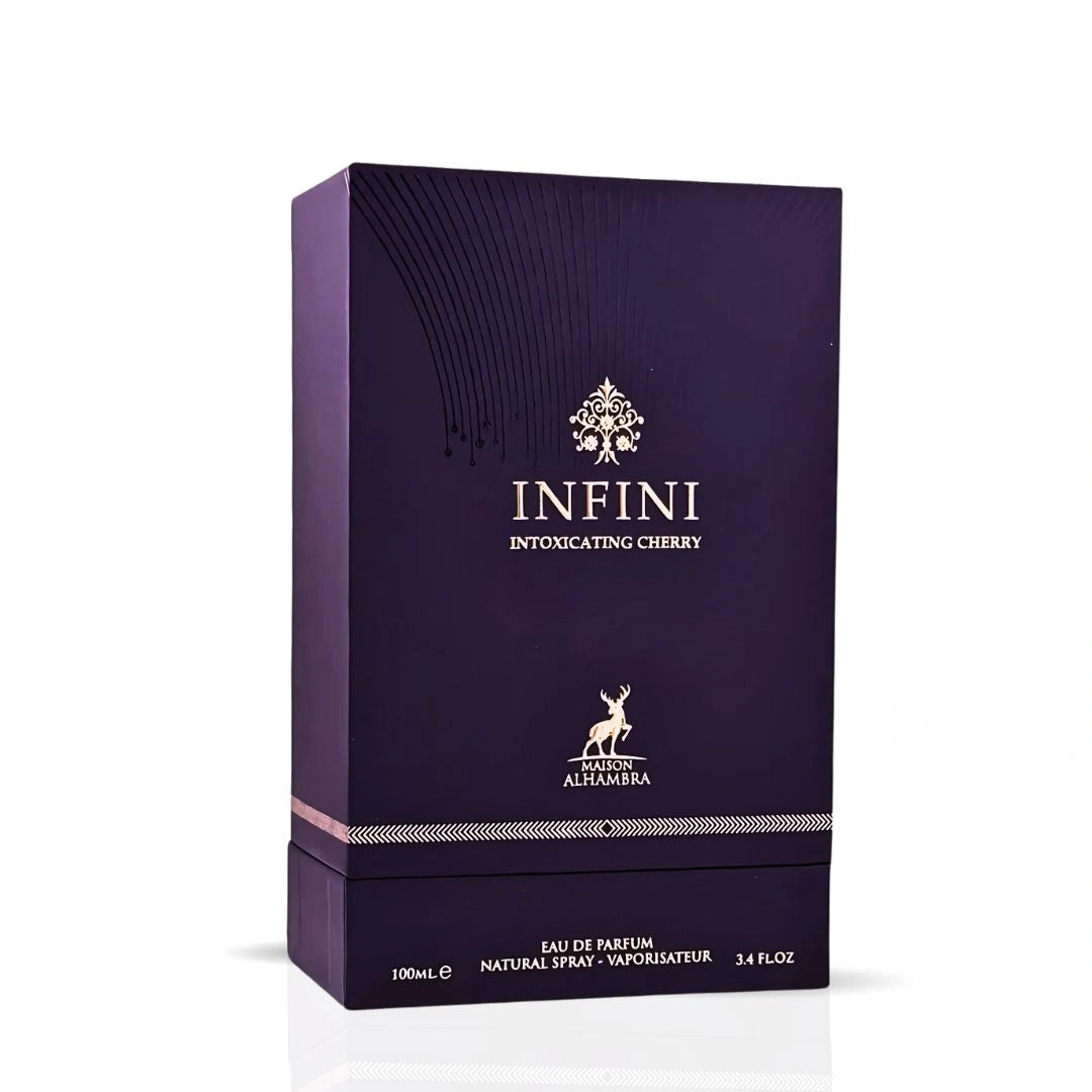 Infini Intoxicating Cherry Eau de Parfum Spray 100ml (3.4 oz) by Maison Alhambra