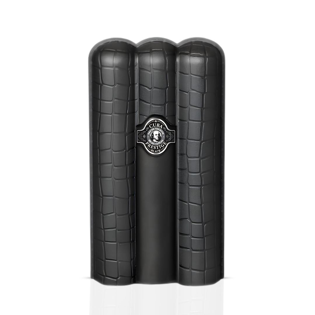 Cuba Prestige Black Eau de Toilette Spray 90ml (3.0 oz) by Parfums des Champs