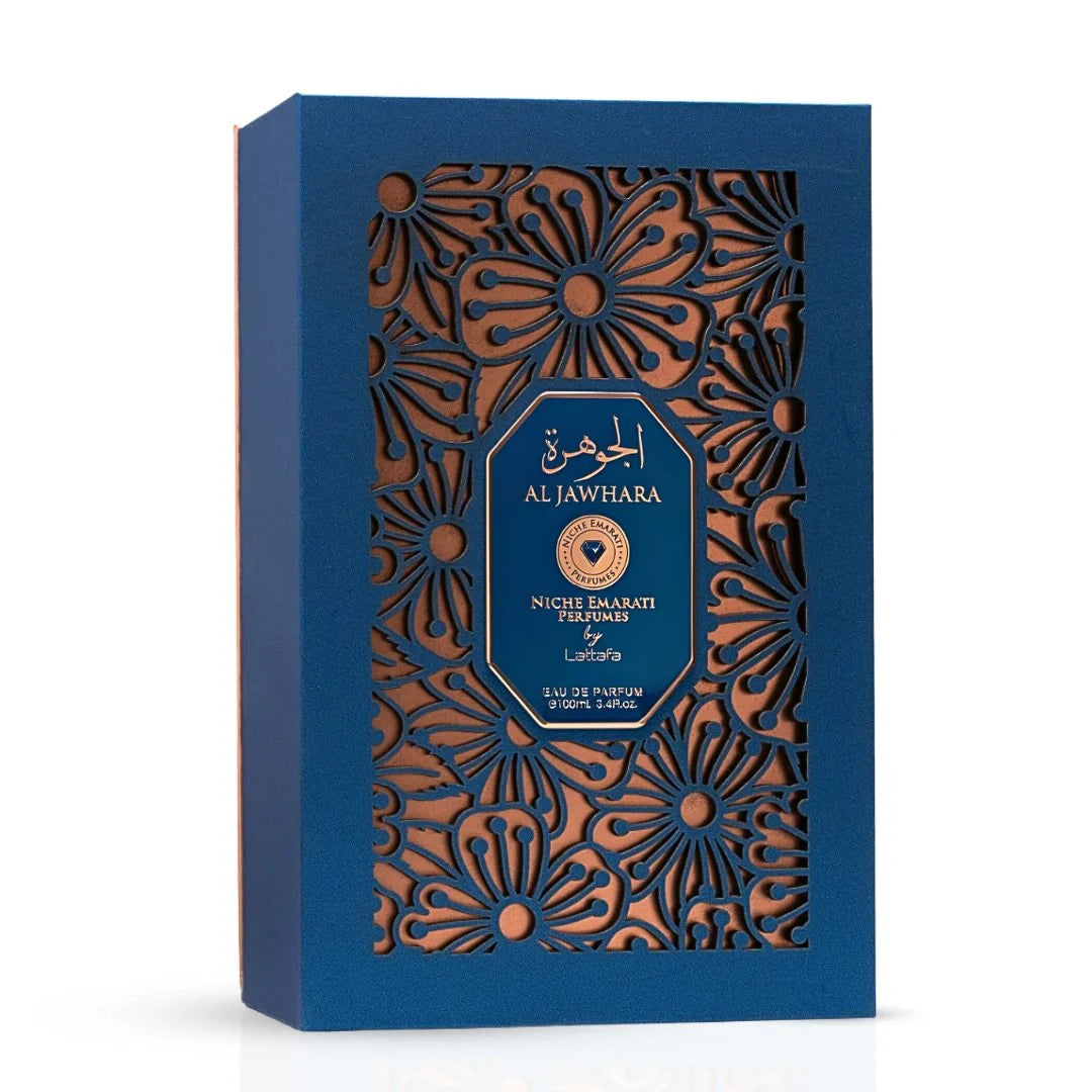 Niche Emarati Al Jawhara Eau de Parfum Spray 100ml (3.4 oz) by Lattafa