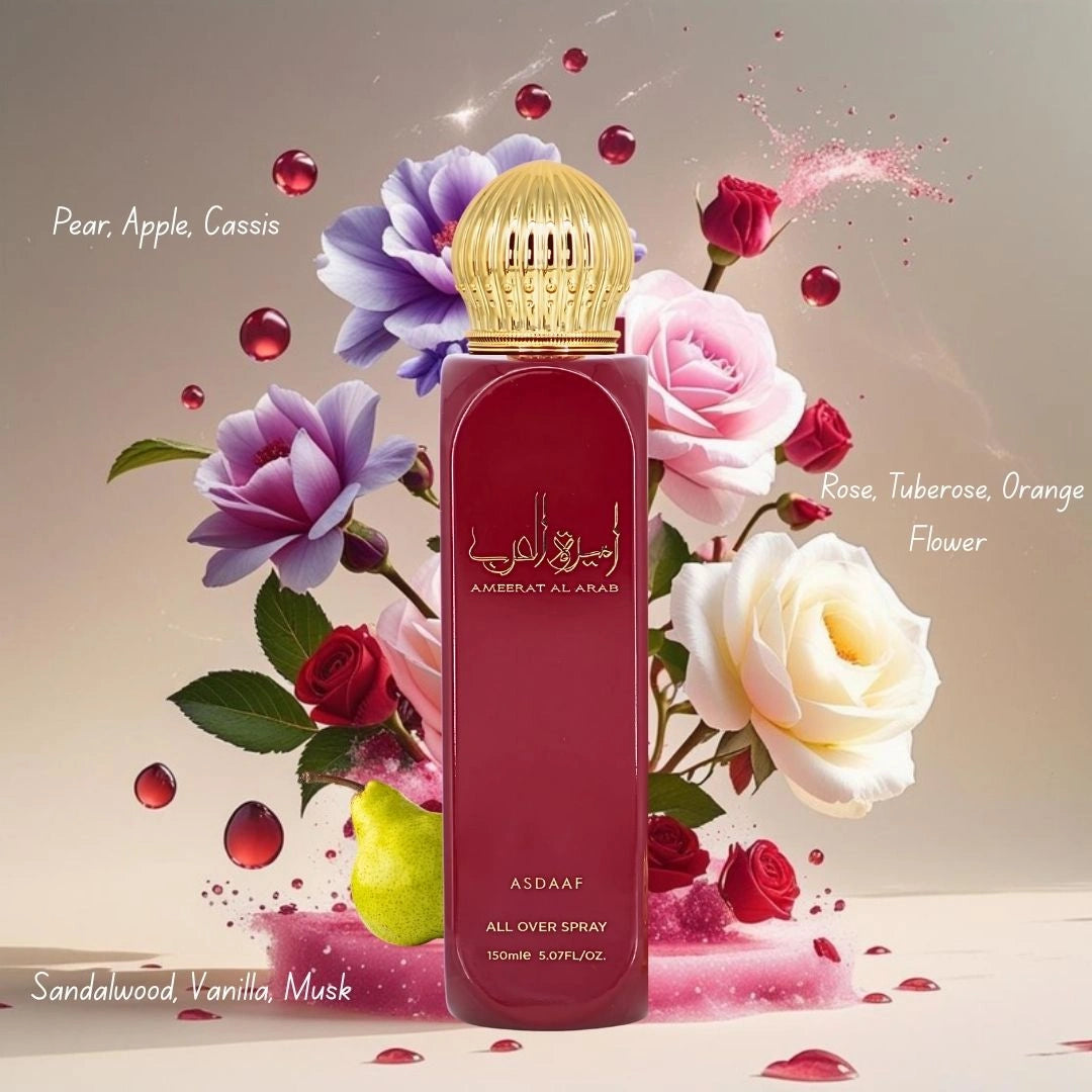 Ameerat Al Arab All Over Spray 150ml (5.07 oz) by Asdaaf