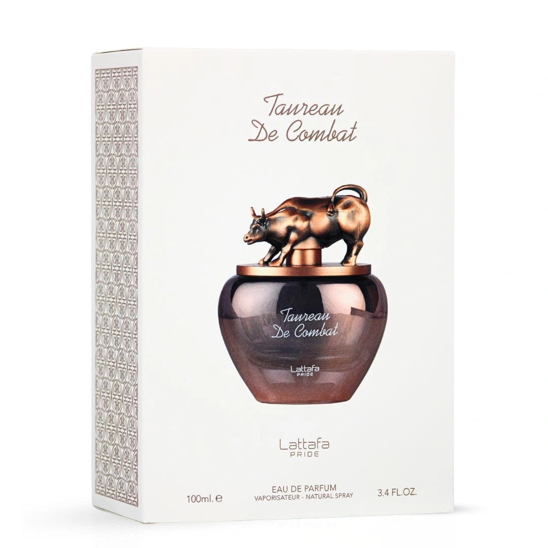 Taureau De Combat Eau de Parfum Spray 100ml (3.4 oz) by Lattafa Pride