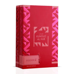 Kunouz Al Hub Eau de Parfum Spray 100ml (3.4 oz) by Hamidi - Intense Oud