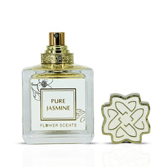 Pure Jasmine Eau de Parfum Spray 65ml (2.2 oz) by Flower Scents | Dew-Kissed Jasmine, Zested With Lemon, Softened by Musk