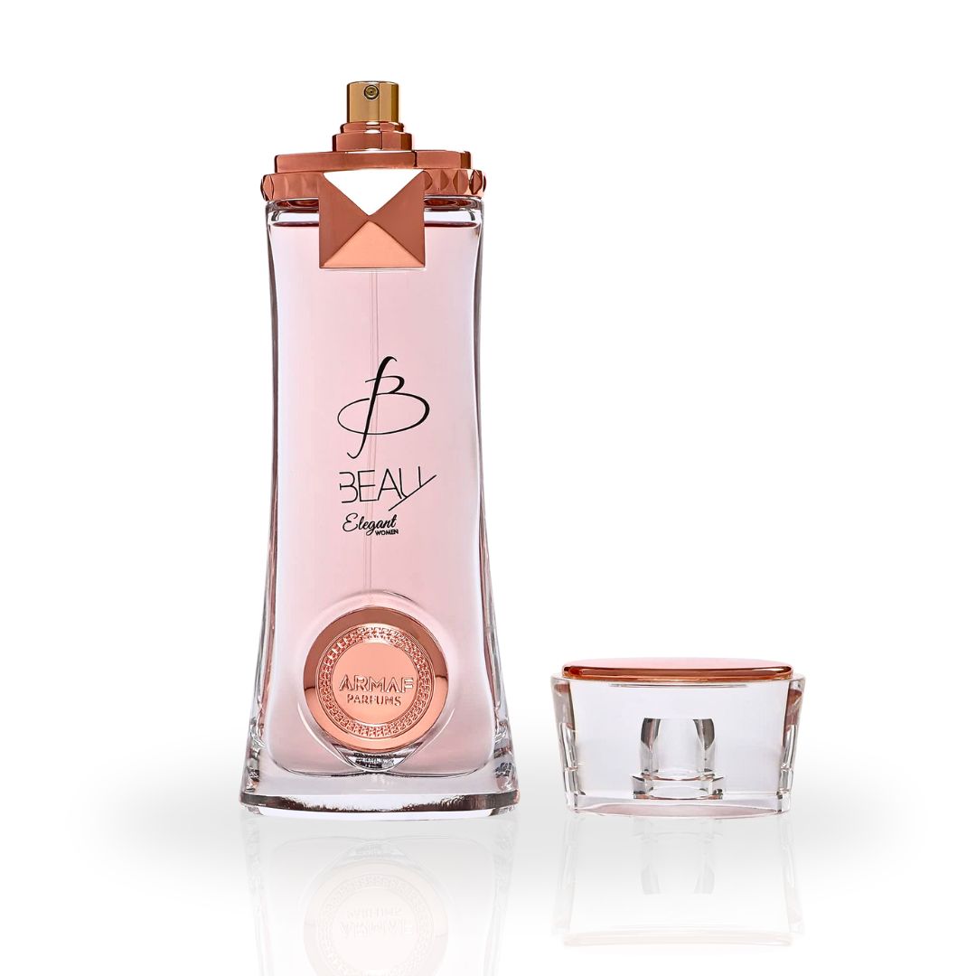 Beau Elegant EDP Spray 100ML (3.4 OZ) By Armaf | Exude Timeless Charm With This Captivating Fragrance. - Intense Oud