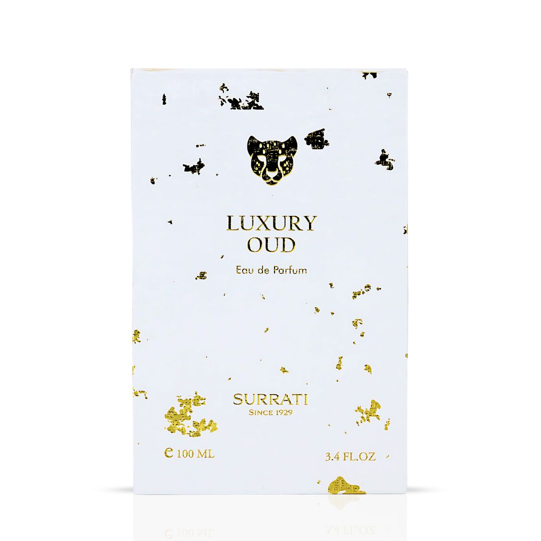 Luxury Oud Eau de Parfum Spray 100ml (3.4 oz) by Surrati
