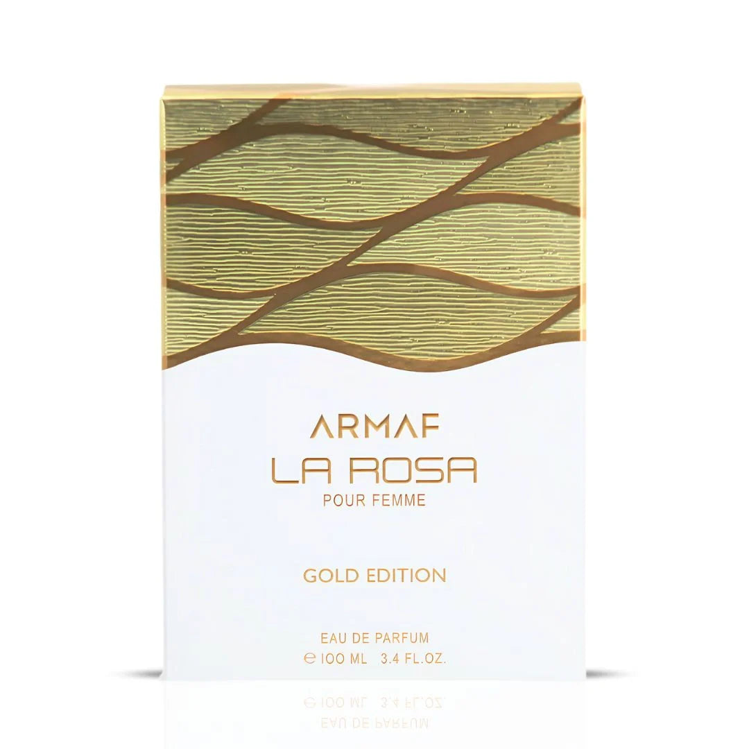 La Rosa Pour Femme Gold Edition Eau de Parfum Spray 100ml (3.4 oz) by Armaf