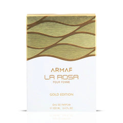 La Rosa Pour Femme Gold Edition Eau de Parfum Spray 100ml (3.4 oz) by Armaf