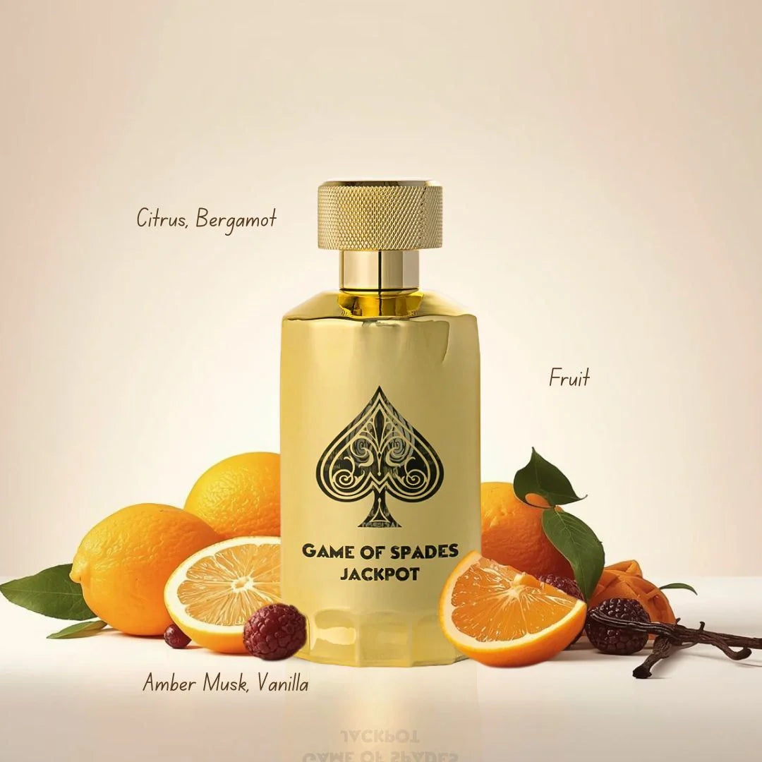 Game Of Spades Jackpot Parfum Spray 100ml (3.4 fl oz) by Jo Milano Paris
