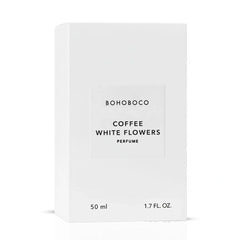 Coffee White Flowers Eau de Parfum Spray 50ml (1.7 fl oz) by Bohoboco - Intense Oud