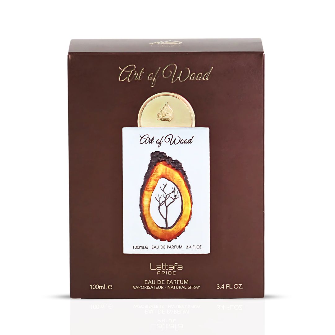 Art of Wood Eau de Parfum Spray 100ml (3.4 oz) by Lattafa Pride