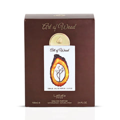Art of Wood Eau de Parfum Spray 100ml (3.4 oz) by Lattafa Pride