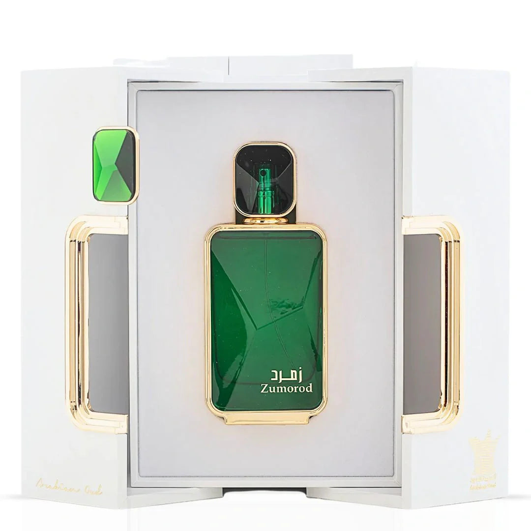 Zumorod Eau de Parfum Spray 100ml (3.4oz) by Arabian Oud | Whiffs from the Depths of the Earth - Intense Oud