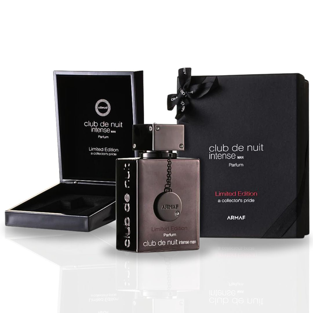 Club De Nuit Intense Man Limited Edition Pure Parfum Gift Box 105ML (3.6 OZ) By Armaf | Long Lasting, Luxurious, Woody, Spicy Masculine Scent.