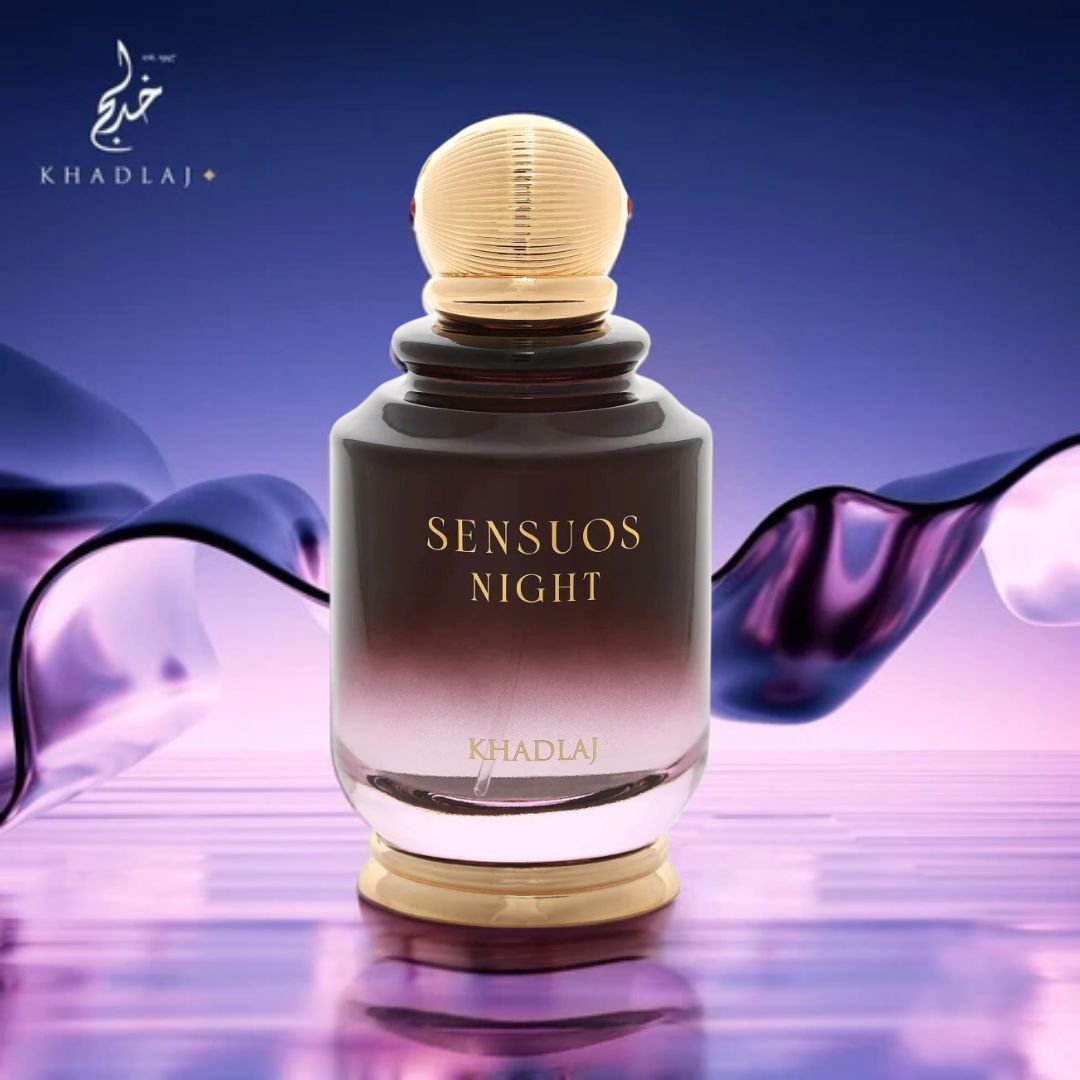 Rose & Romance Gold AND Sensuos Night - EDP Sprays 100ML (3.4 OZ) By Khadlaj | Experience The Allure Of These Fragrances. (BUNDLE)