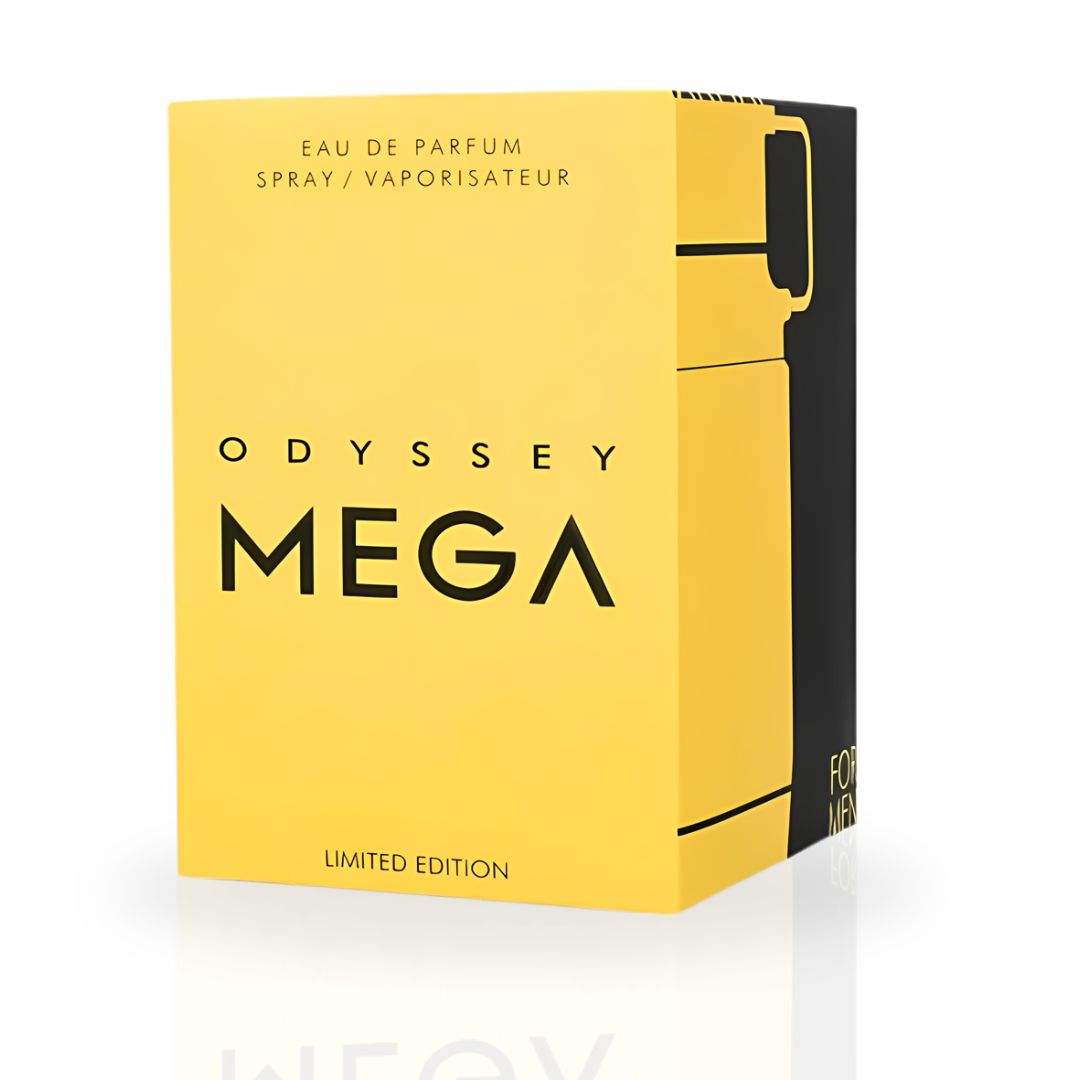 Odyssey Mega Man Limited Edition EDP Spray 100ML (3.4 OZ) By Armaf | Long Lasting, Exotic, Signature Masculine Scent.