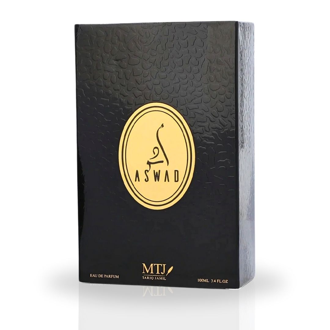 Aswad EDP Spray 100ML (3.4 OZ) by MTJ | Long Lasting Blend of Floral Elegance & Exotic Spices, Unisex Scent.