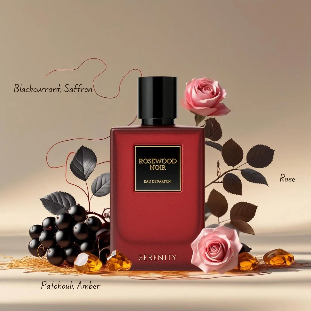 Rosewood Noir Eau de Parfum Spray 50ml (1.7 oz) by Serenity