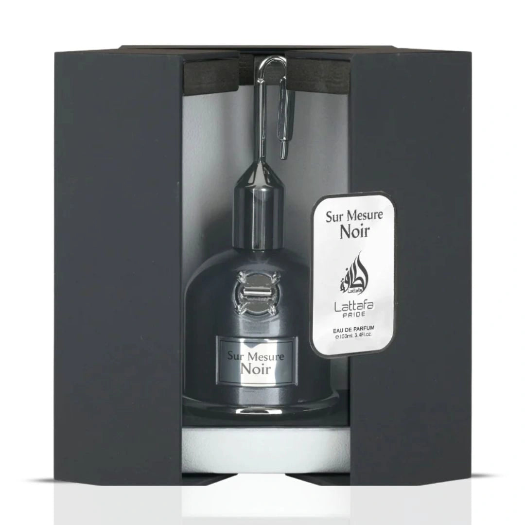 Sur Mesure Noir Eau De Parfum Spray 100ml (3.4 oz) by Lattafa Pride
