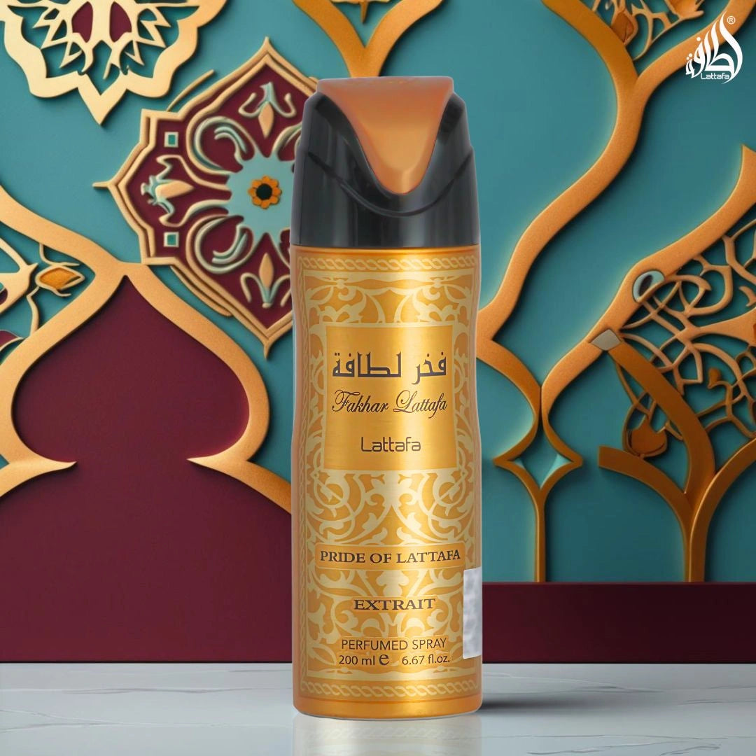 Fakhar Gold Extrait Deodorant 200ml (6.7 oz) by Lattafa