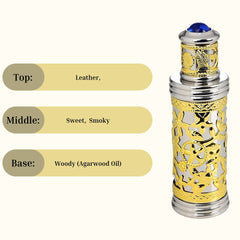 ATTAR AL MAJLIS Perfume Oil CPO 18ML (0.6 OZ) By Hamidi | Indulge In The Exquisite Blend Of This Sweet & Smoky Fragrance.