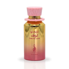 Time To Love EDP Spray 100ML (3.4 OZ) By RISALA | Immerse Yourself In The Luxurious Floral Elegance Of This Fragrance.