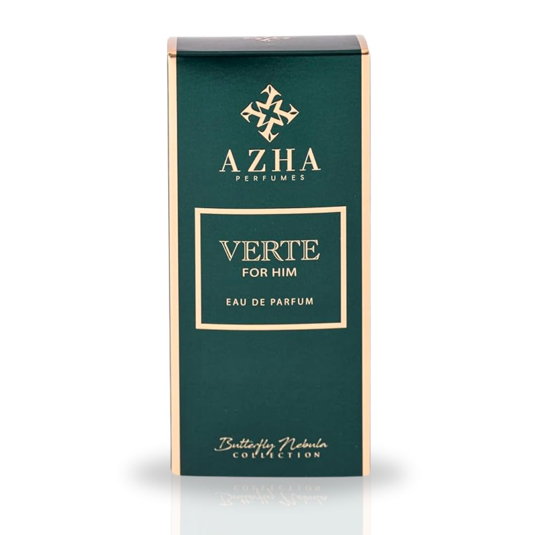 Verte For Him EDP Spray 100ML (3.3 OZ) by Azha | Redefine Your Presence with This Unforgettable Fragrance.