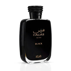 Hawas Black Eau de Parfum Spray 100ml (3.4 oz) by Rasasi