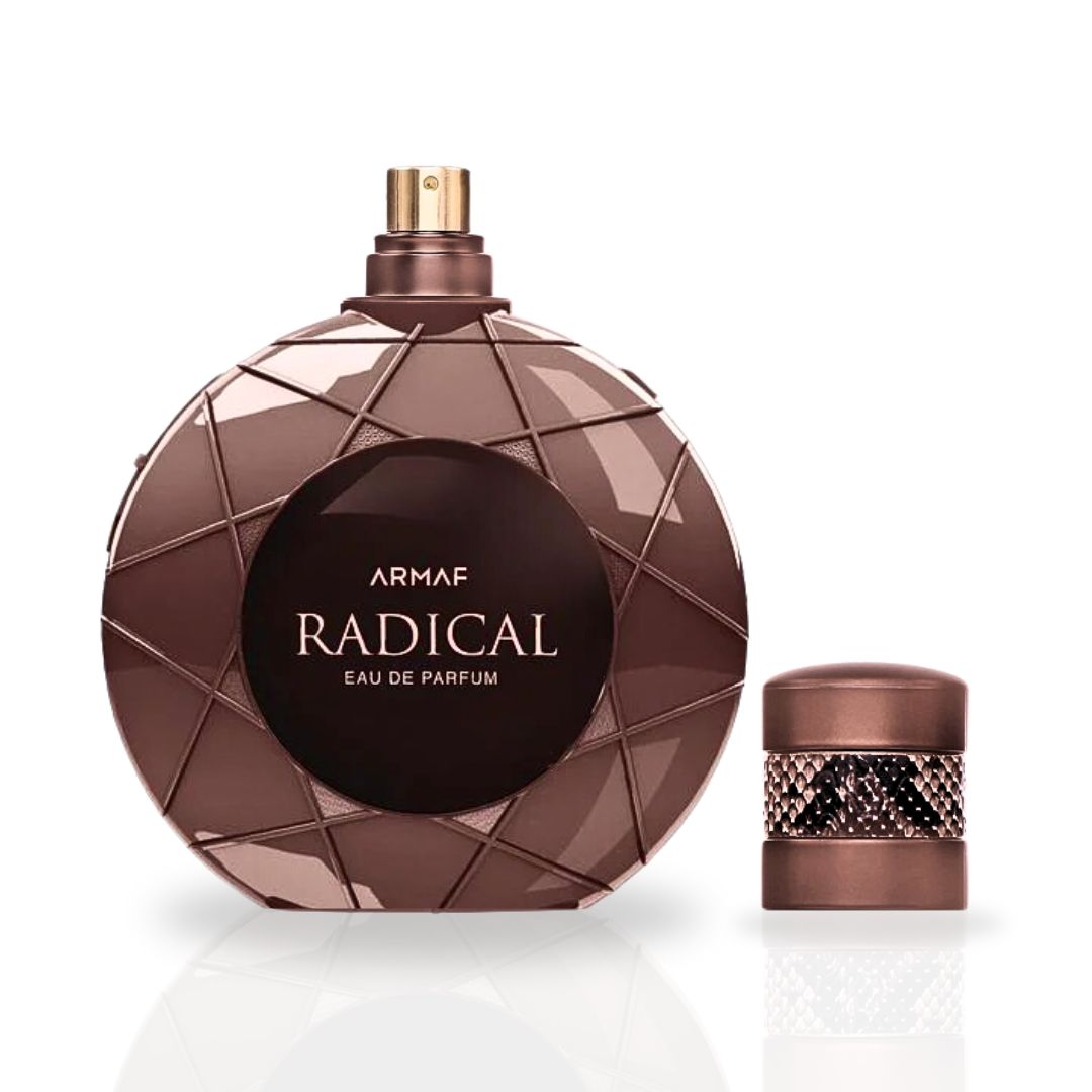 Radical Brown EDP Spray 100ML (3.4 OZ) By Armaf | Redefine Your Scent Experience With This Exotic Fragrance. - Intense Oud