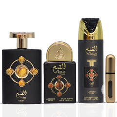 Lattafa Pride Al Qiam Gold 3-Piece Eau de Parfum Gift Set
