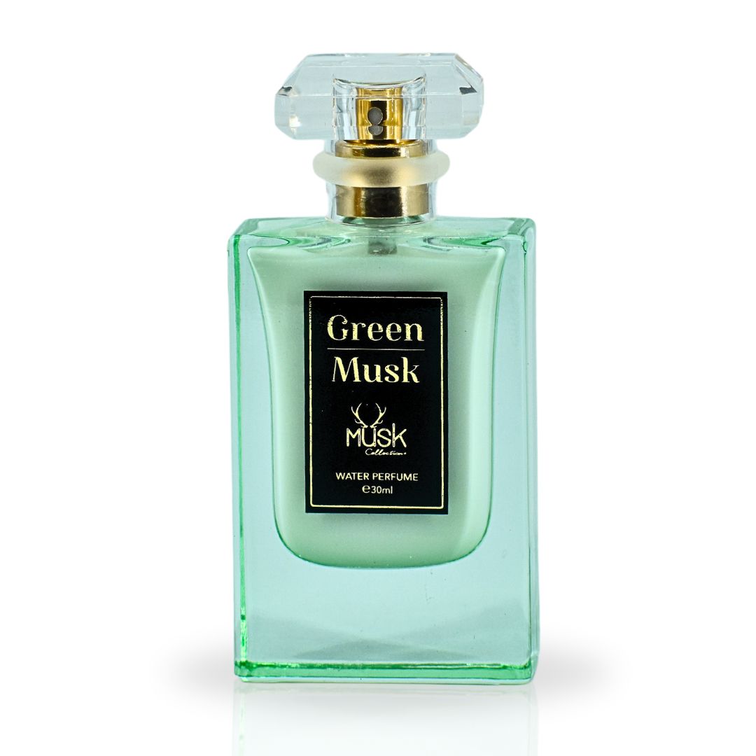 GREEN MUSK WATER PERFUME 30ML (1.01 OZ) By Hamidi | Delight Your Senses With The Invigorating Aroma.