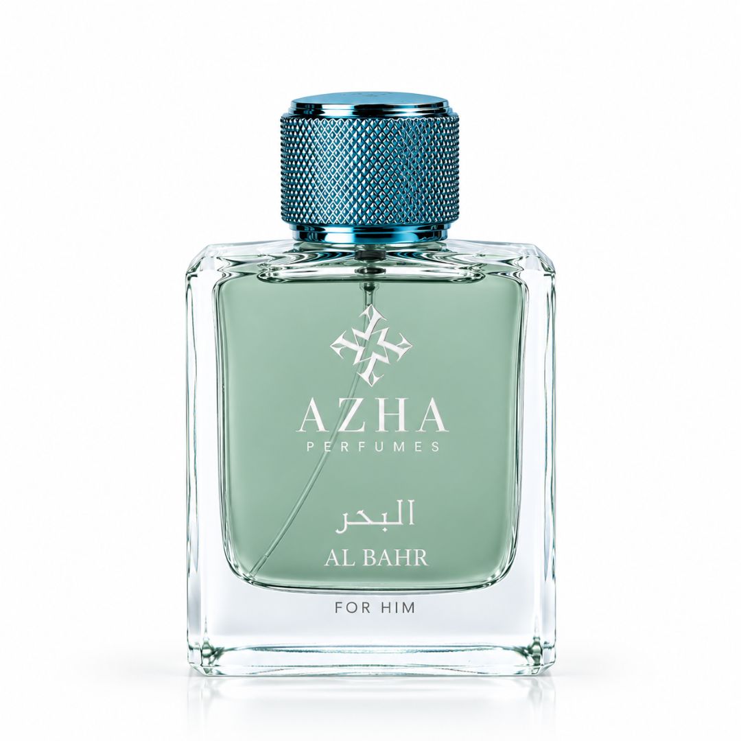 Al Bahr Eau de Parfum Spray by AZHA, 100ml bottle with elegant packaging, showcasing the luxurious fragrance.