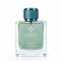 Al Bahr Eau de Parfum Spray by AZHA, 100ml bottle with elegant packaging, showcasing the luxurious fragrance.