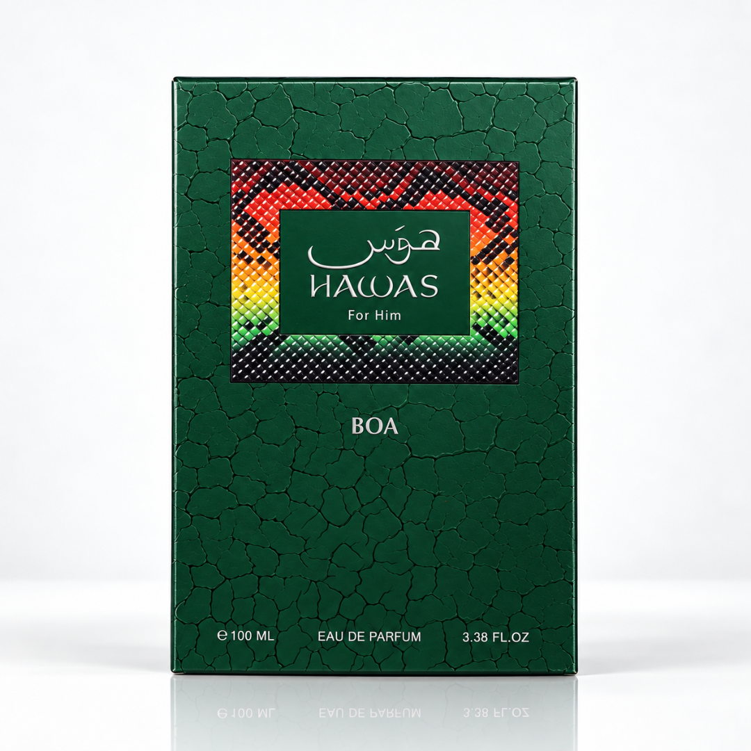 Hawas BOA For Him Limited Edition Eau De Parfum Spray 100ml (3.38 oz) by Rasasi