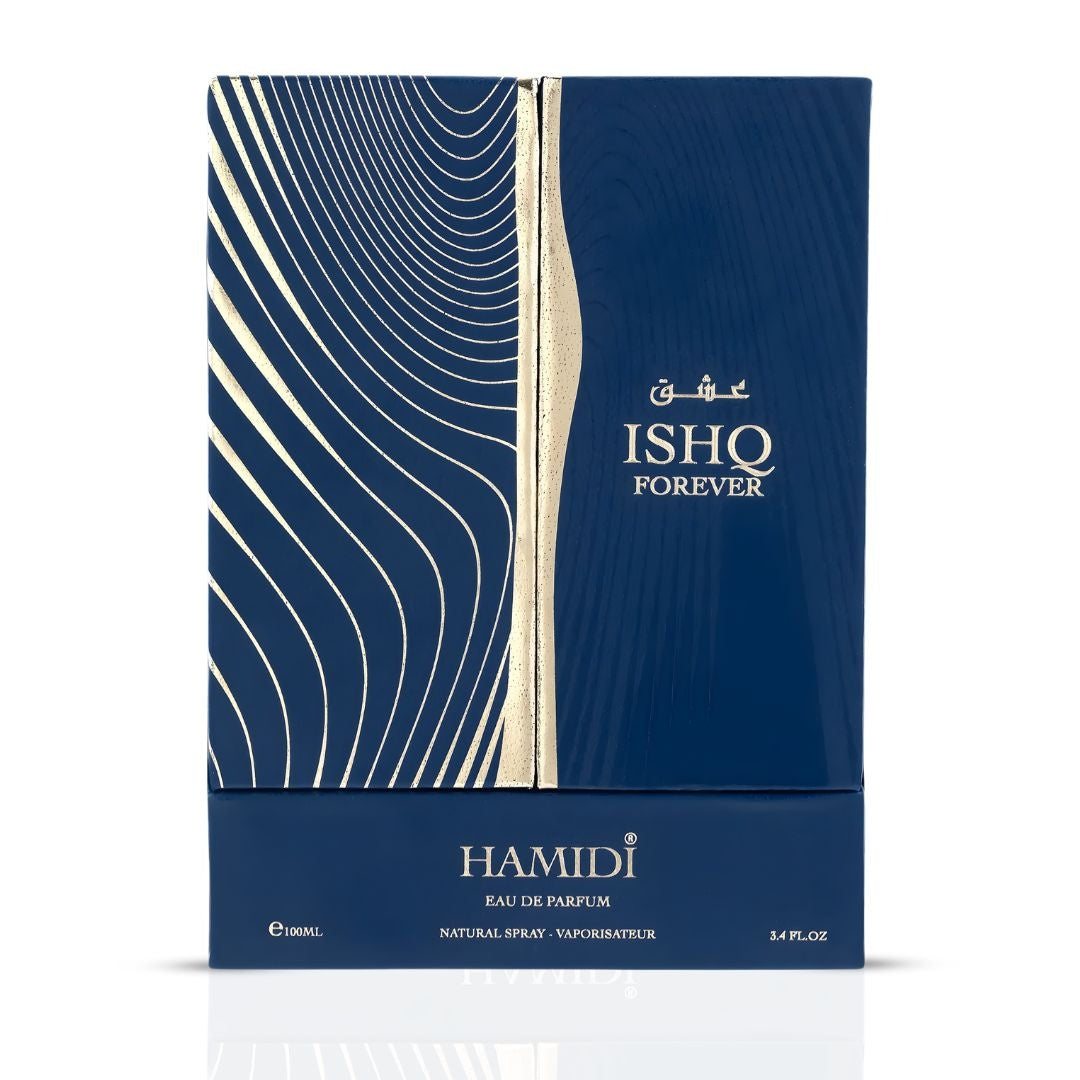 Ishq Forever Eau de Parfum Spray 100ml (3.4 oz) by Hamidi - Intense Oud