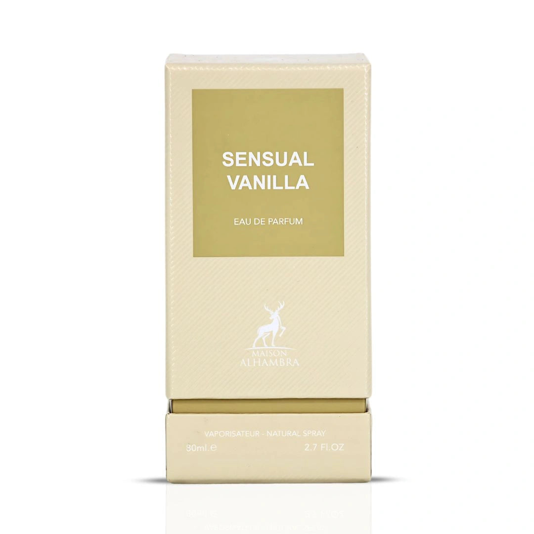 Sensual Vanilla Eau de Parfum Spray 80ml (2.7 oz) by Maison Alhambra